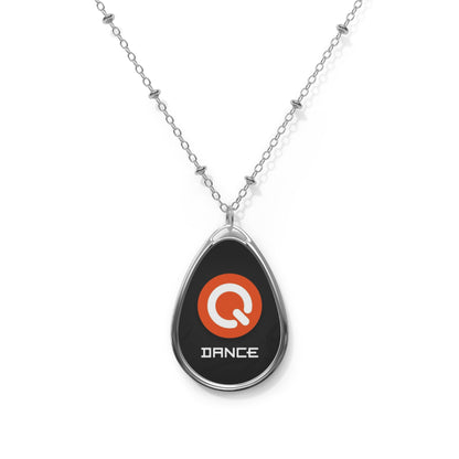 Dance Oval Necklace - Snygga smycken för dansälskare