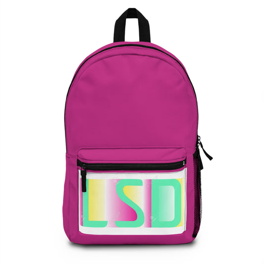 Livlig LSD-ryggsäck för studenter och trendsättare
