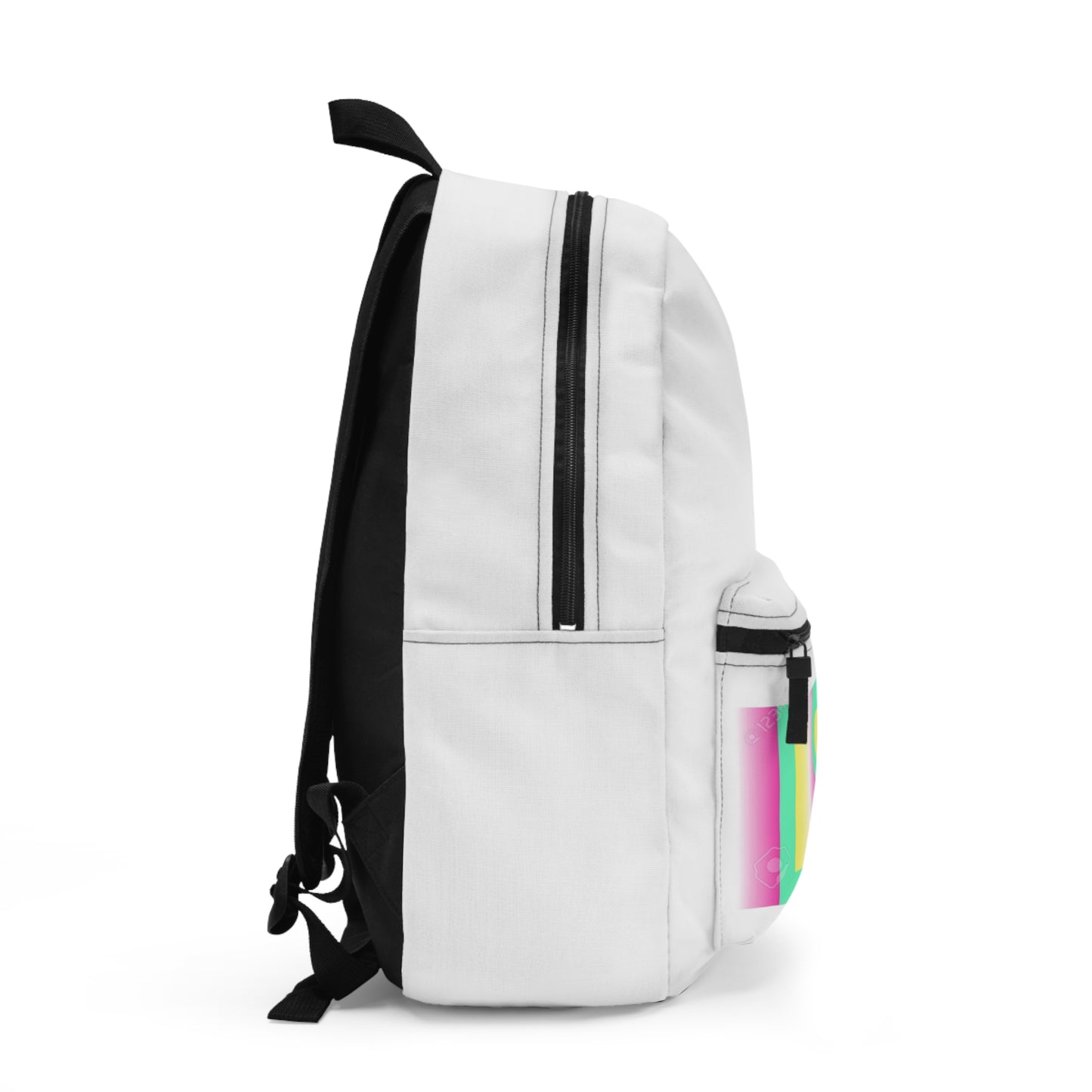 LSD Colorful Graphic Backpack - Snygg och trendig dagsäck för skola och resor