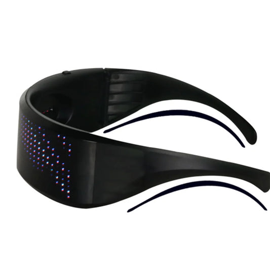 Lysande Bluetooth LED Glödande Glasögon Uppladdningsbara