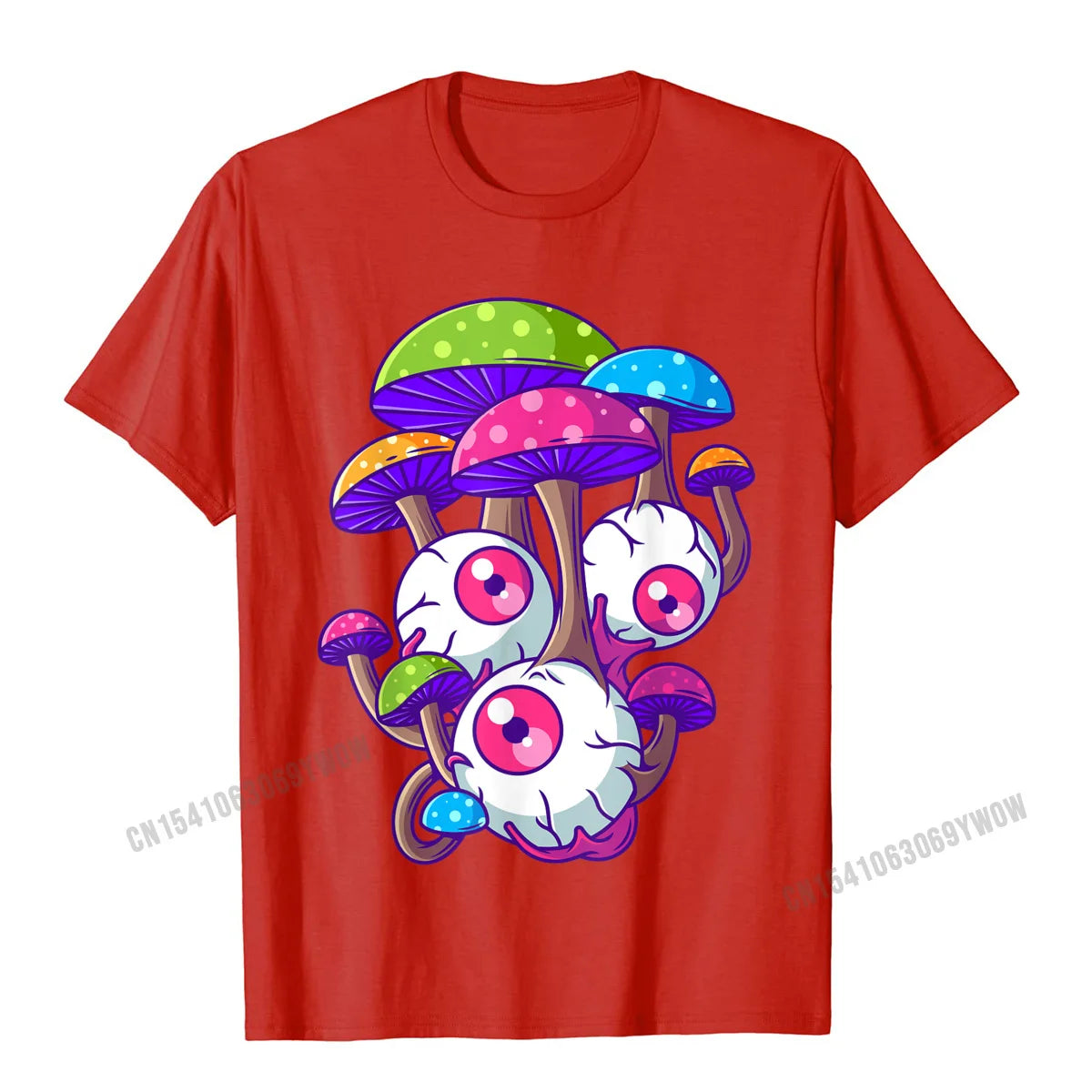 Psychedelic Mushroom Hippie T-SHIRT