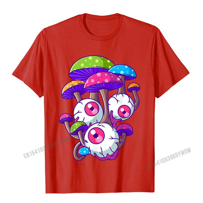 Psychedelic Mushroom Hippie T-SHIRT