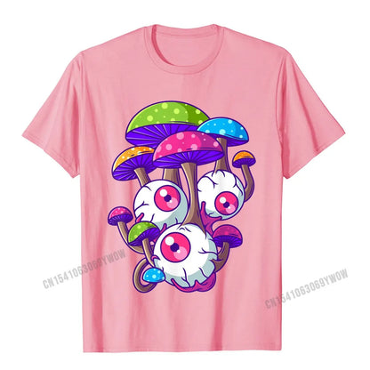 Psychedelic Mushroom Hippie T-SHIRT