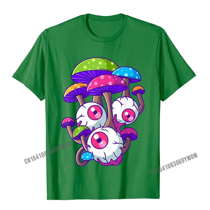 Psychedelic Mushroom Hippie T-SHIRT