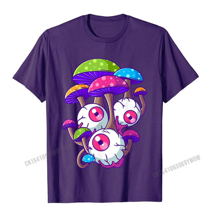 Psychedelic Mushroom Hippie T-SHIRT