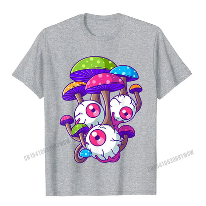 Psychedelic Mushroom Hippie T-SHIRT