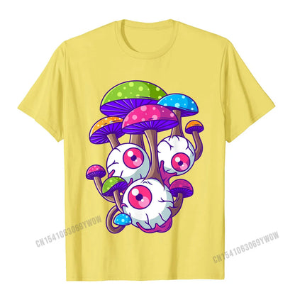 Psychedelic Mushroom Hippie T-SHIRT
