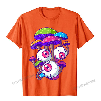 Psychedelic Mushroom Hippie T-SHIRT