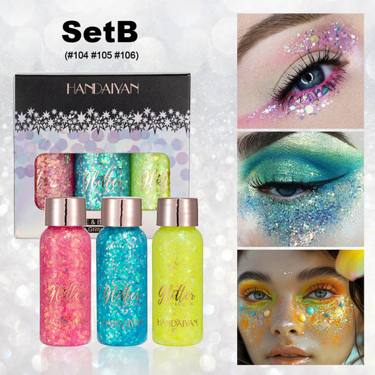 Ansikte och kropps glitter