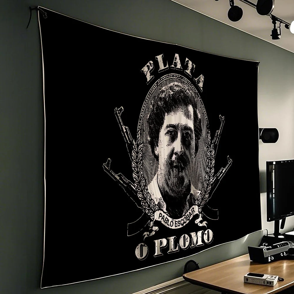 Drug Lord Pablo Escobar FLAGGA