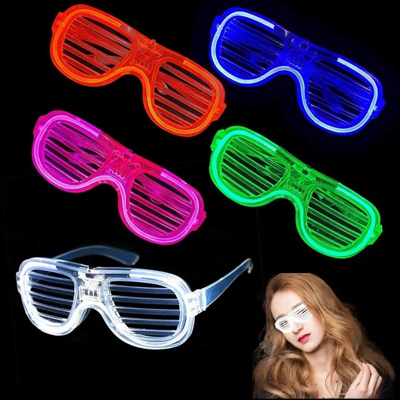 10 st LED självlysande Glödande hårband Girl Light Up