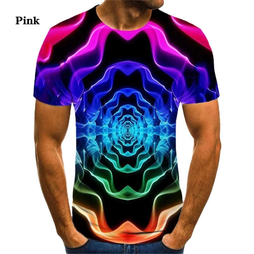 Nytt mode Vertigo Hypnotic Swirl  T-shirt