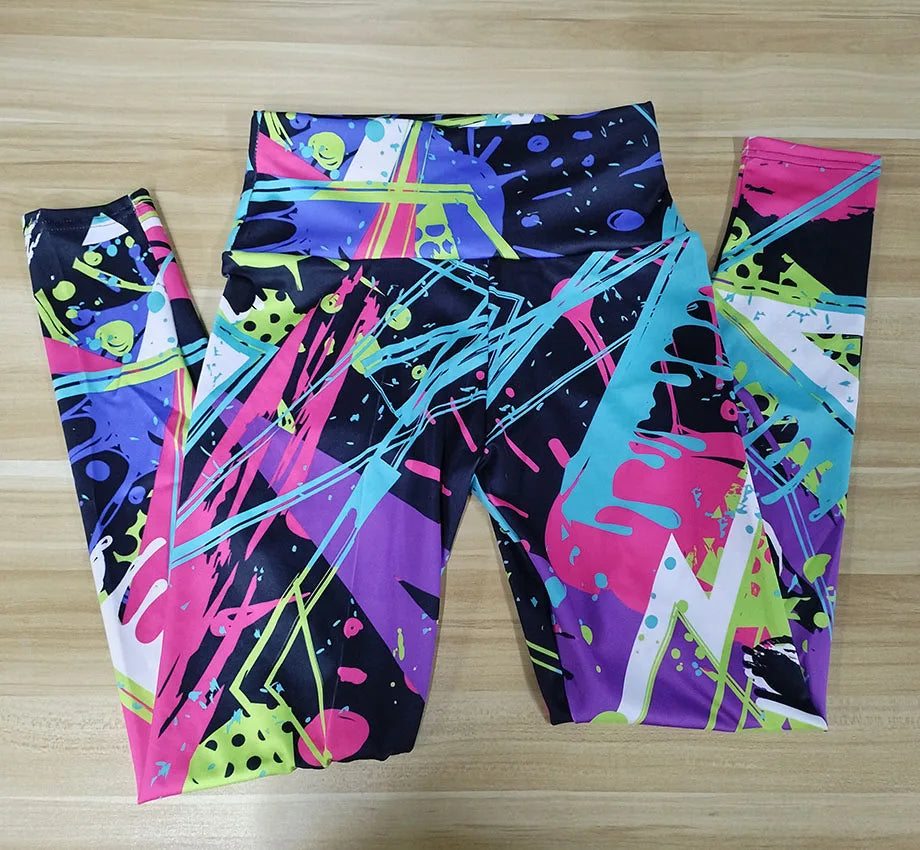 Leggings med hög midja