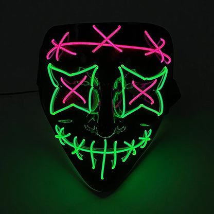 NEON MASK RAVE
