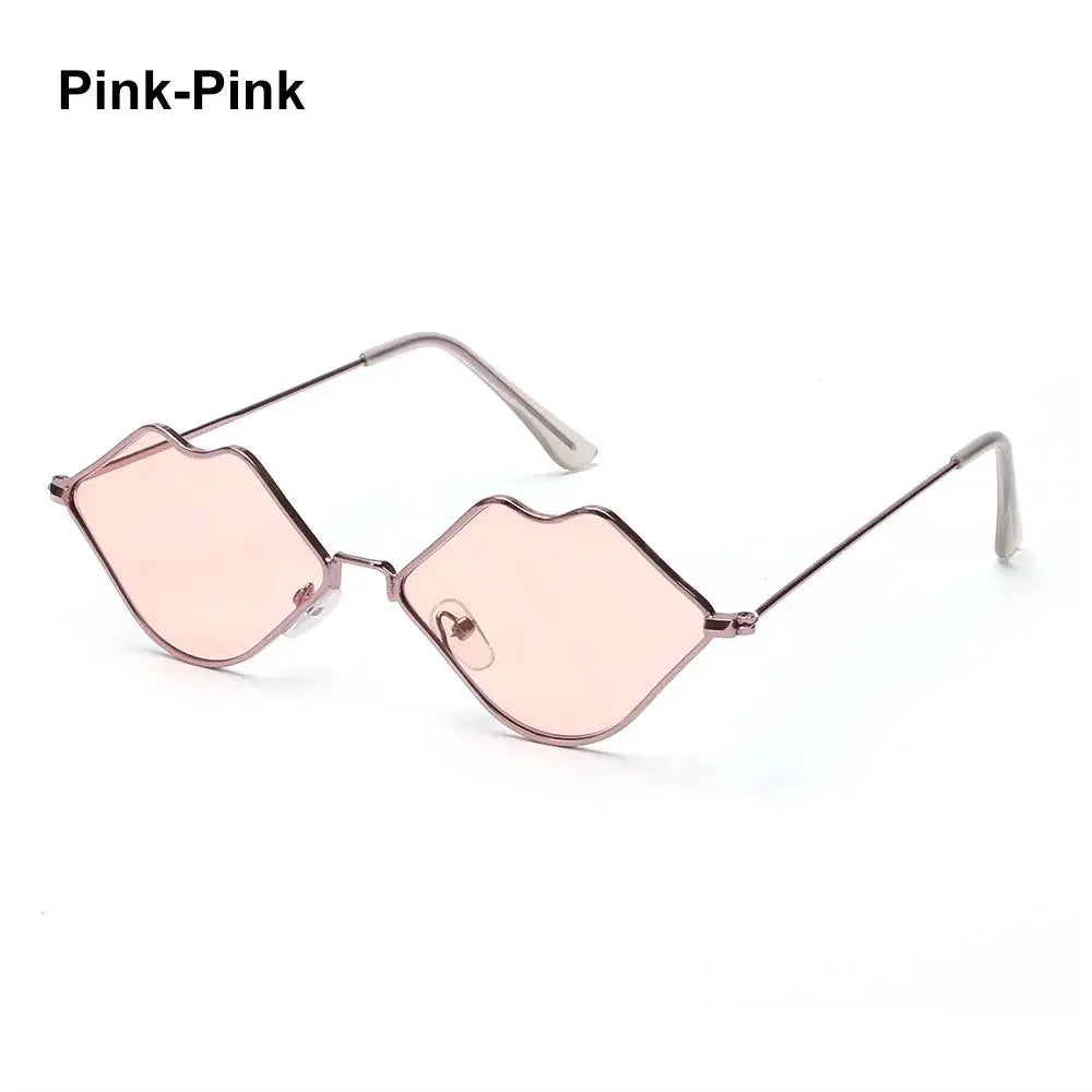 Sexiga Hot Lips Shape Solglasögon