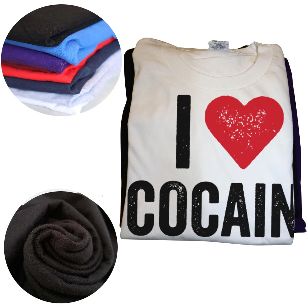 Funny I Love Cocaine T Shirt