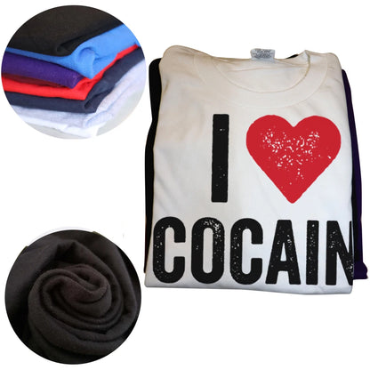 Funny I Love Cocaine T Shirt