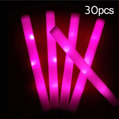 15Pcs LED Glow Sticks Bulk