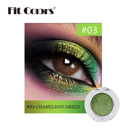 Högpigmenterad kameleontlila ögonskuggapulver