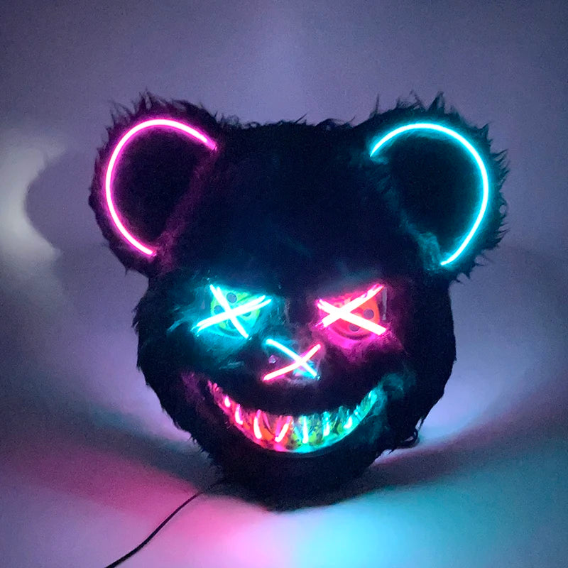 NEON MASK RAVE
