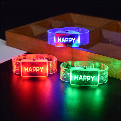 Led Glödande Neon Ljus Armband