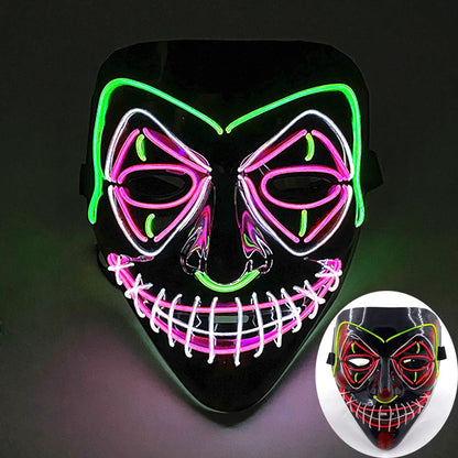 Wireless Rave Mask Dekor Lysande LED