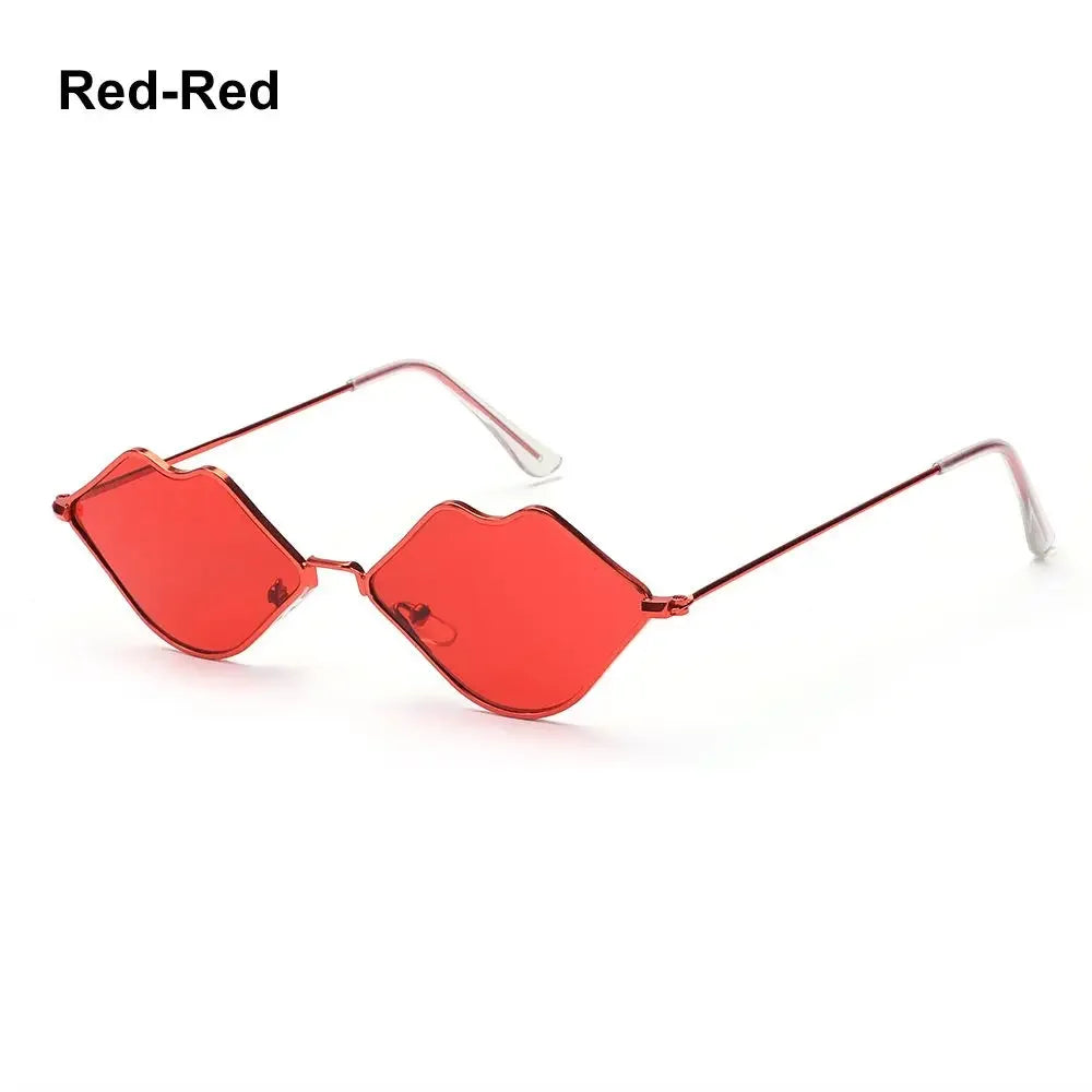 Sexiga Hot Lips Shape Solglasögon