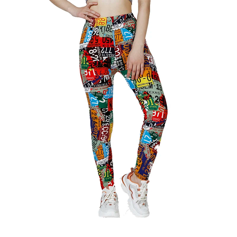 LEGGINGS GRAFFITI