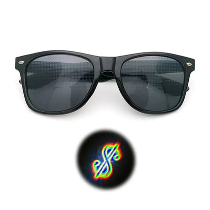 3D Effekt Diffraktionsglasögon