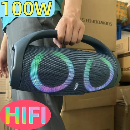 100W Kraftfull Boombox 3 SupeBärbar