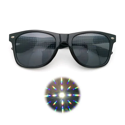 3D Effekt Diffraktionsglasögon