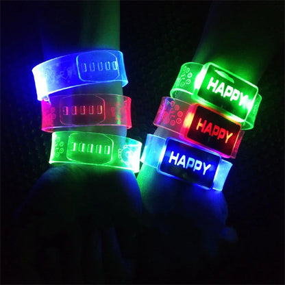 Led Glödande Neon Ljus Armband