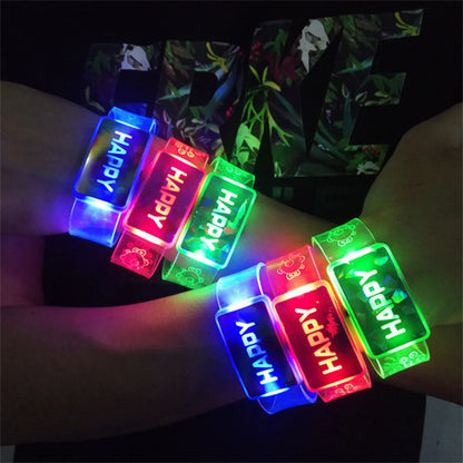 Led Glödande Neon Ljus Armband