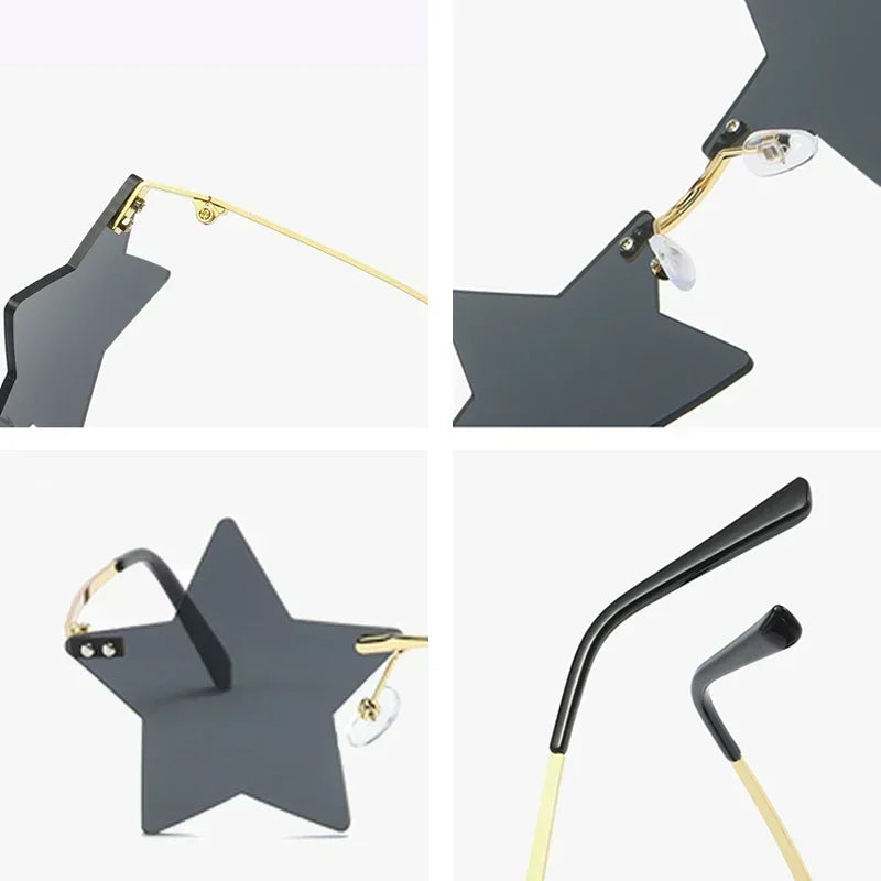 Star Shape Solglasögon