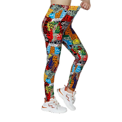 LEGGINGS GRAFFITI