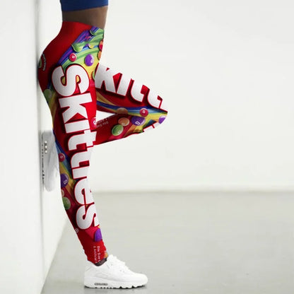 SNYGGA OCH BEKVÄMA RAVE LEGGINGS