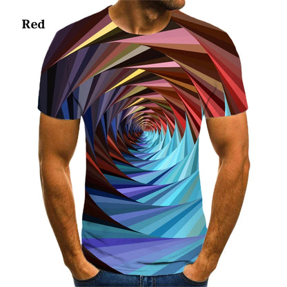 Nytt mode Vertigo Hypnotic Swirl  T-shirt