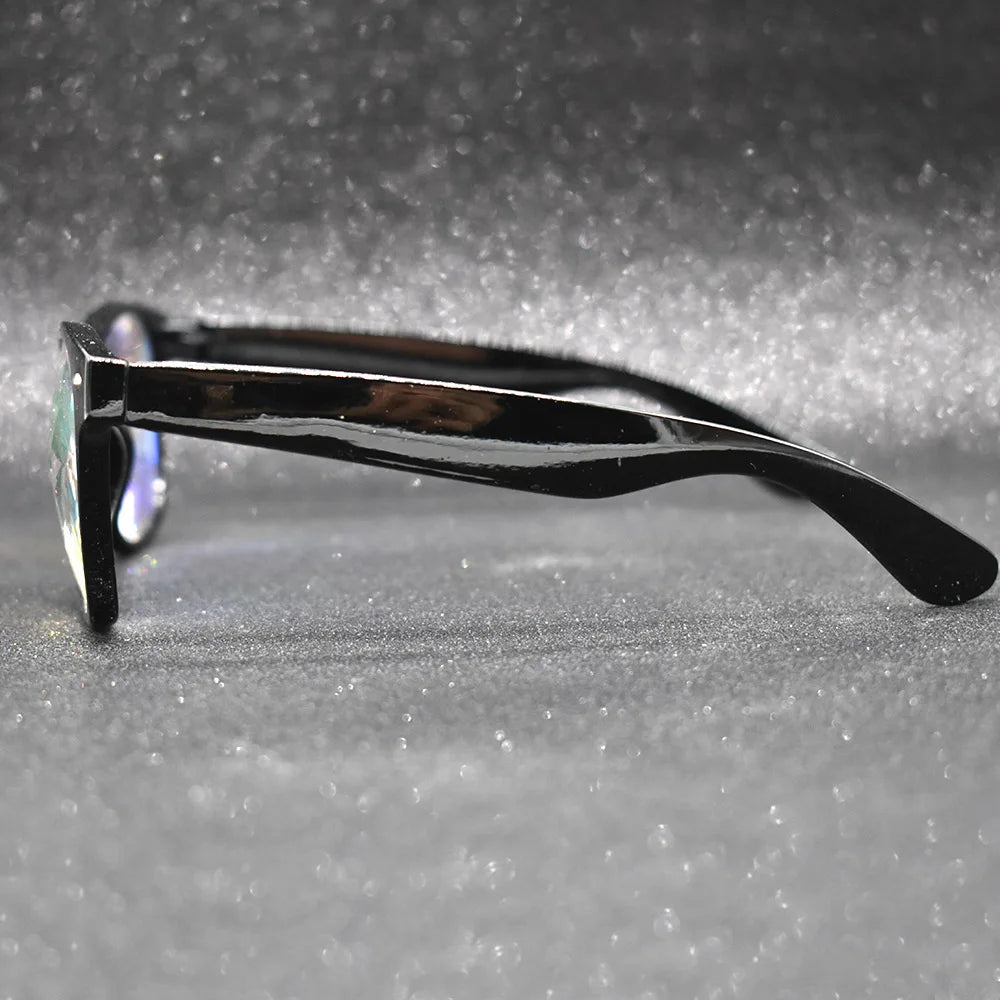 Rave Festival Solglasögon Psykedeliska