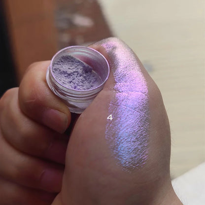 Glittrande Gradient Ögonskugga makeup
