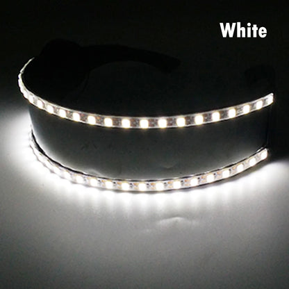 LED-ljusglasögon Glödande självlysande glasögon