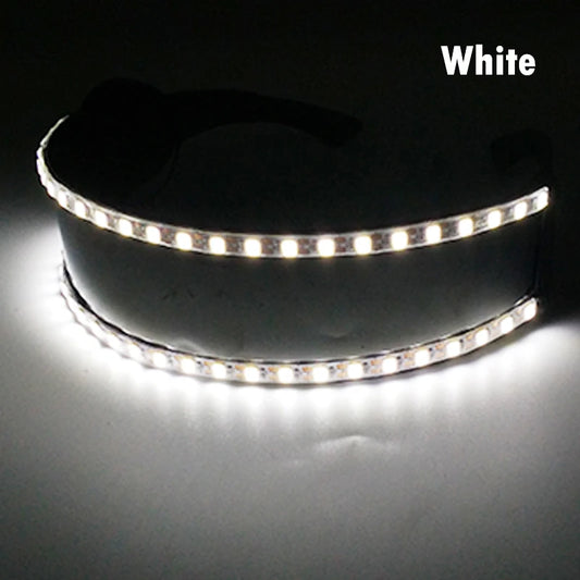 LED-ljusglasögon Glödande självlysande glasögon