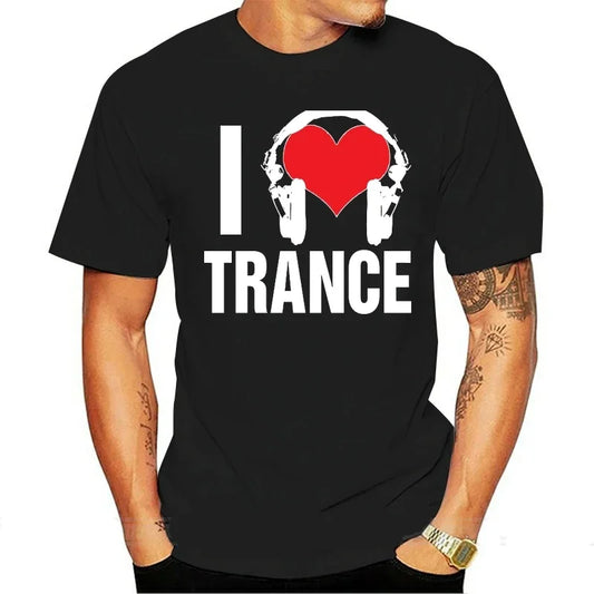 New I Love Trance Music T-Shirt